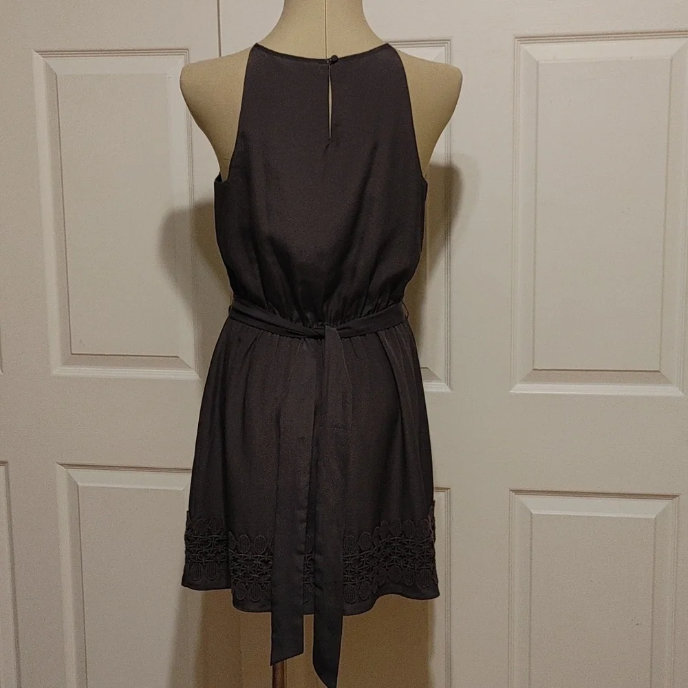 🖤Express Elegant Charcoal Dress - Picture 6 of 10